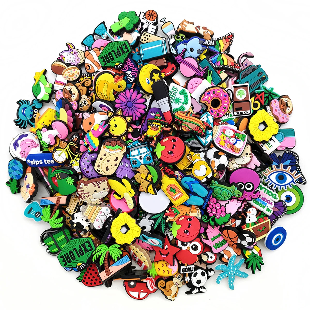 Lot de Breloques pour CROCS